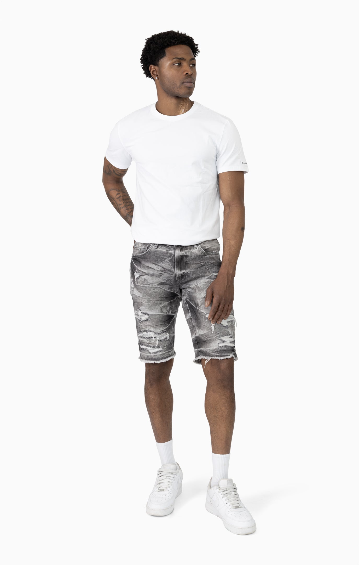 Smoke Rise Essential Shorts Hydro Black