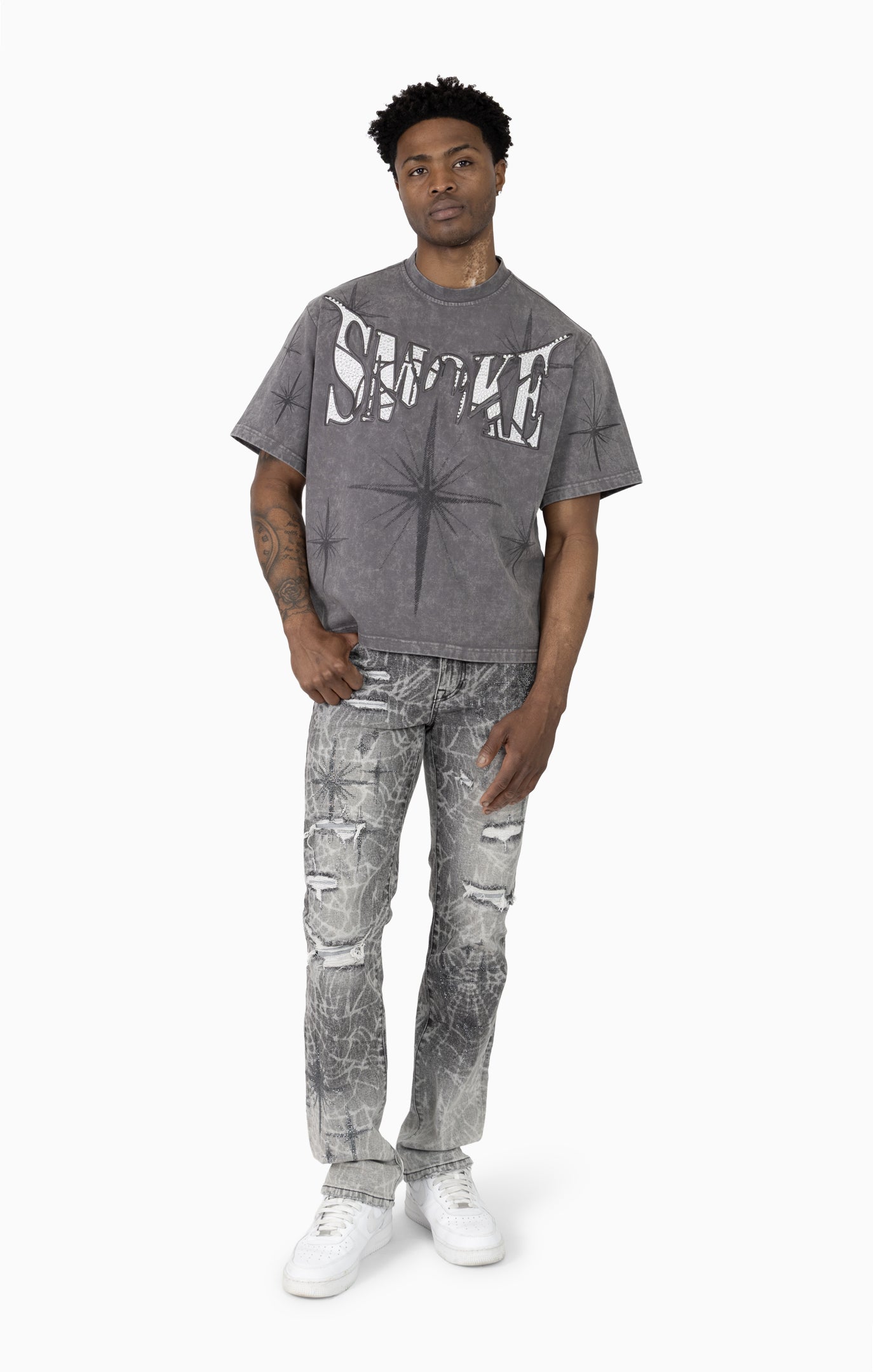 Smoke Rise Starry Smoke Tee Minimal