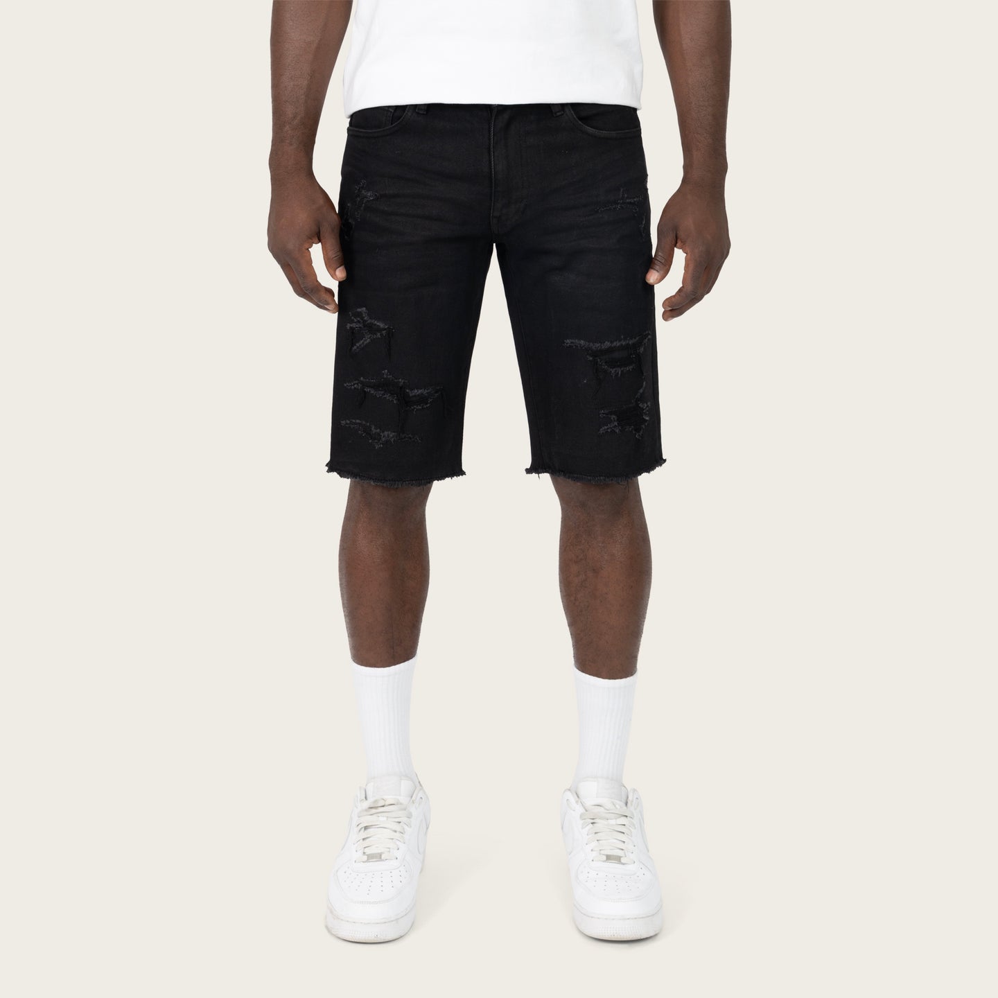 Smoke Rise Essential Shorts Glow Black