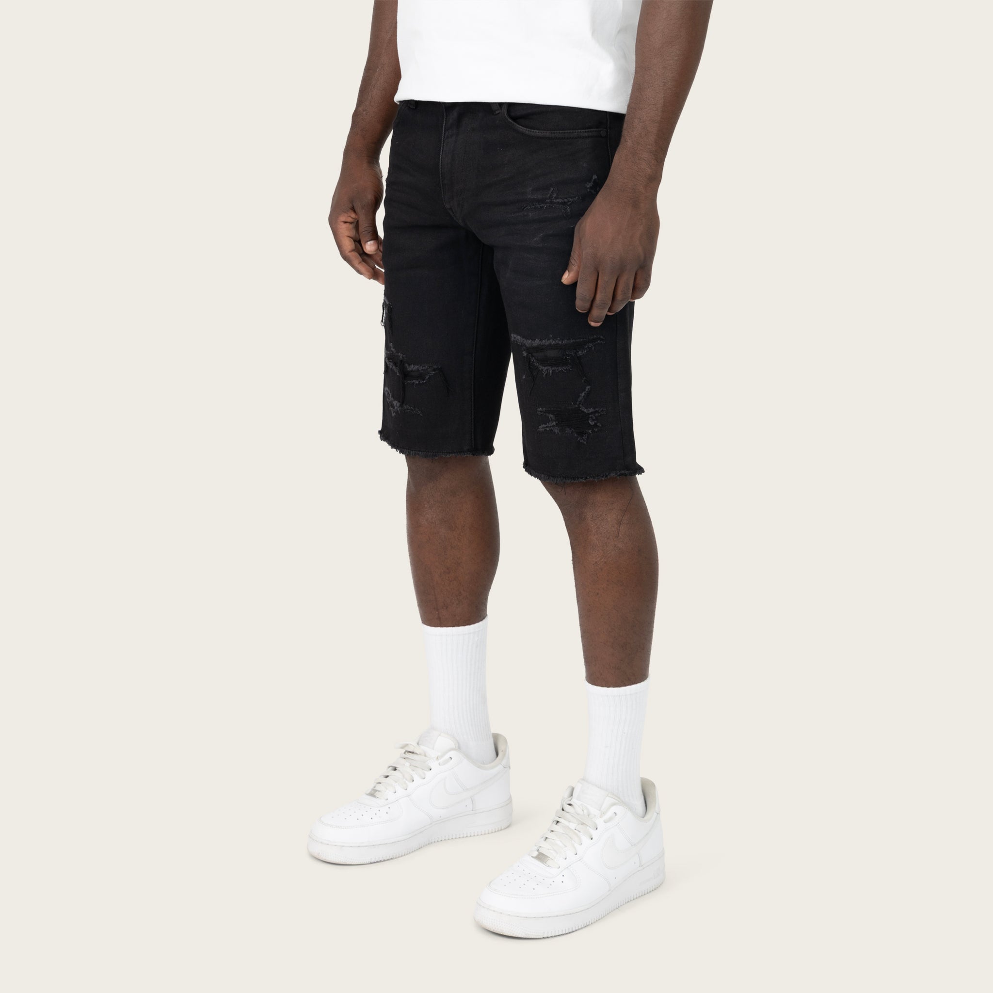 Smoke Rise Essential Shorts Glow Black