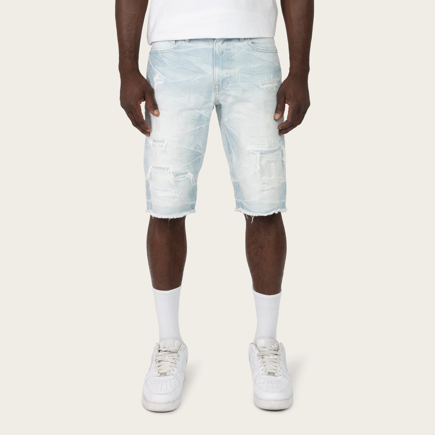 Smoke Rise Essential Shorts Peyton Blue