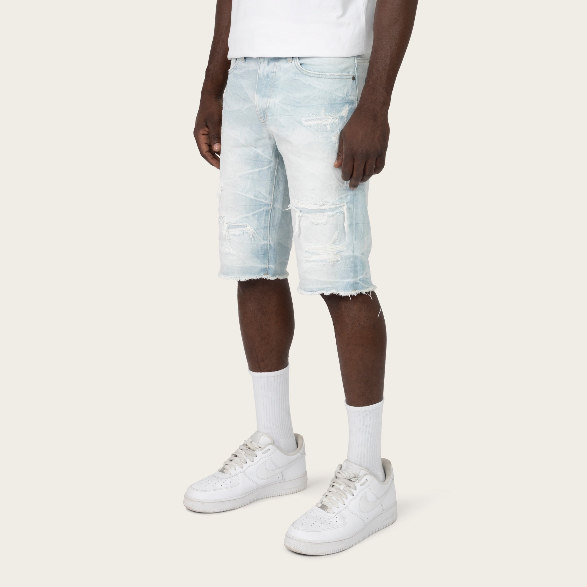 Smoke Rise Essential Shorts Peyton Blue