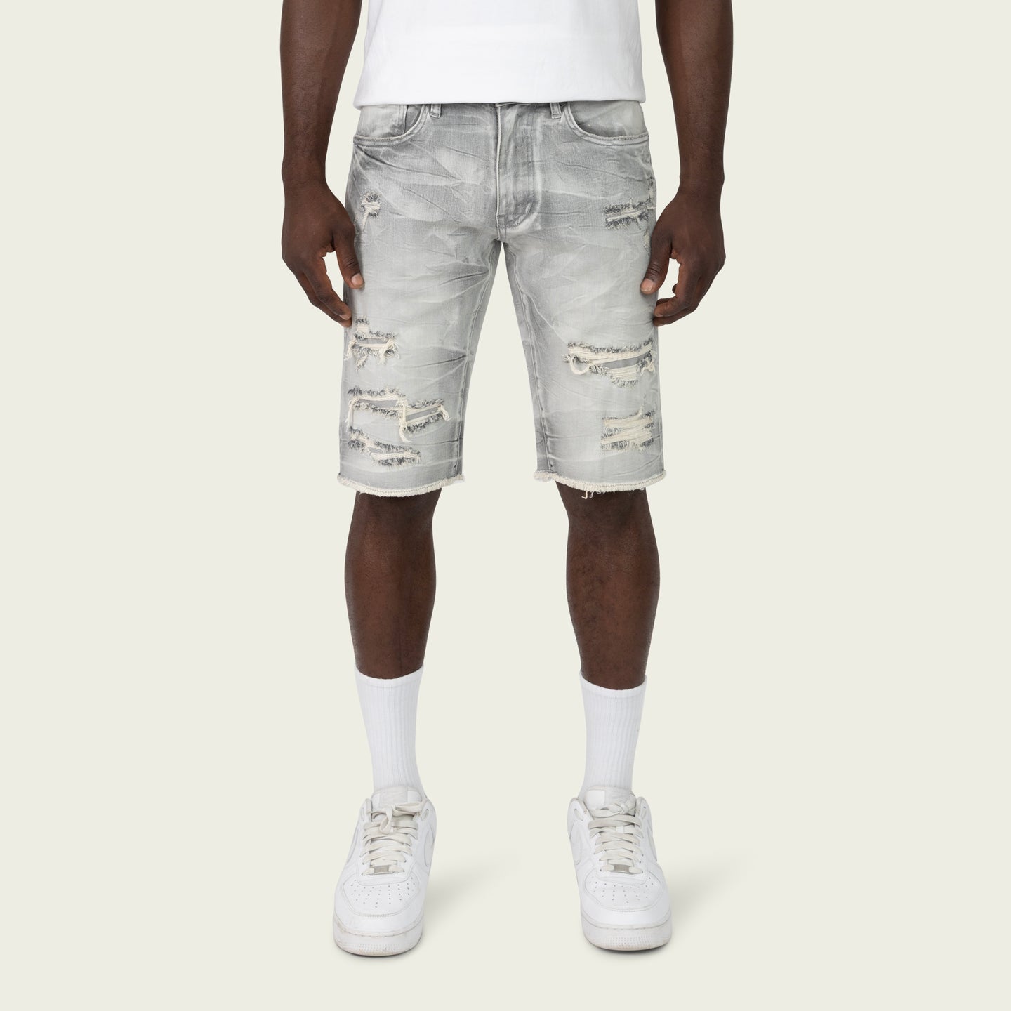 Smoke Rise Essential Shorts Radiant Grey