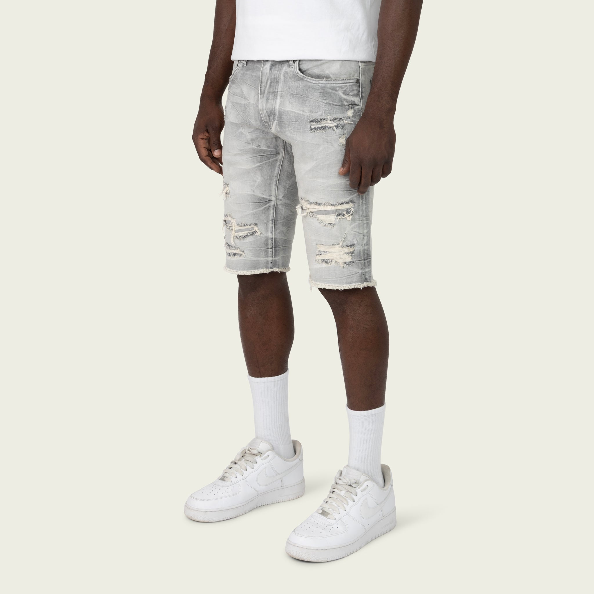 Smoke Rise Essential Shorts Radiant Grey