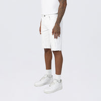 Smoke Rise Essential Shorts White