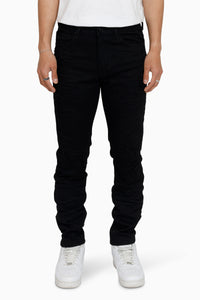 Smoke Rise Vintage Washed Jeans Pit Black
