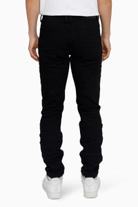 Smoke Rise Vintage Washed Jeans Pit Black
