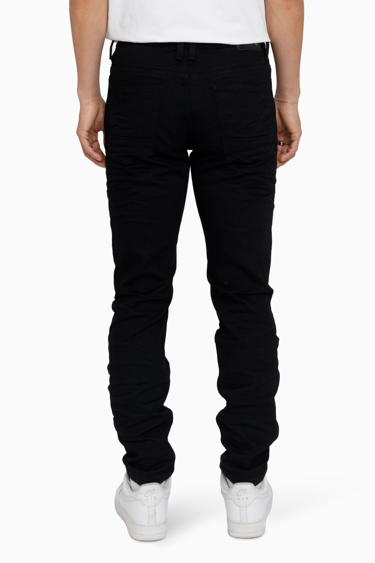 Smoke Rise Vintage Washed Jeans Pit Black