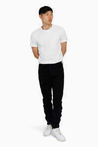 Smoke Rise Vintage Washed Jeans Pit Black