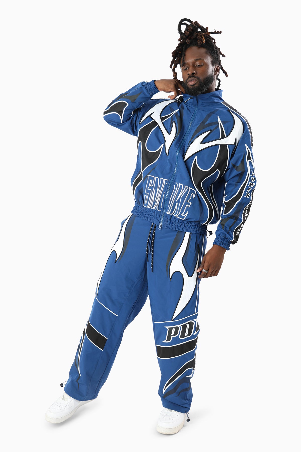 Smoke Rise Power Windbreaker Tracksuit Surf