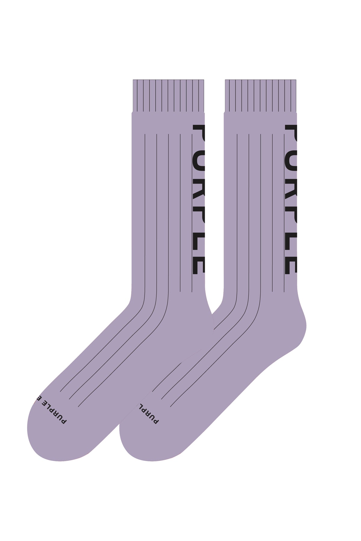 Purple Brand Mohair Sock Purple