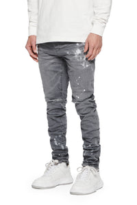 Purple Brand Dapple Grey Vintage Rip Jeans Grey /26