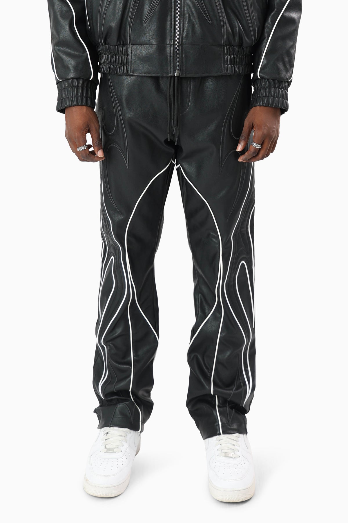 Smoke Rise Limitless Racing Pu Pant Black