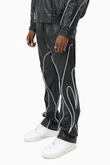 Smoke Rise Limitless Racing Pu Pant Black
