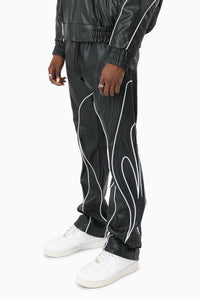 Smoke Rise Limitless Racing Pu Pant Black