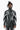 Smoke Rise Club Circuit Racing Pu Jacket Crocodile Black