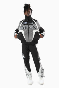 Smoke Rise Elevate Windbreaker Set Black
