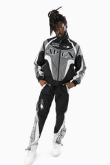 Smoke Rise Elevate Windbreaker Set Black