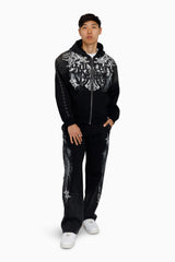 Smoke Rise Sacred Dawn Jogger Set Black