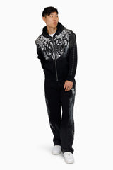 Smoke Rise Sacred Dawn Jogger Set Black