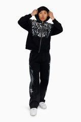 Smoke Rise Sacred Dawn Jogger Set Black
