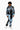 Smoke Rise Rising Colorblock Windbreaker Set Blue Bell