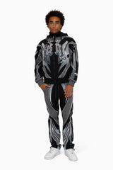 Smoke Rise Rising Colorblock Windbreaker Set Castlerock