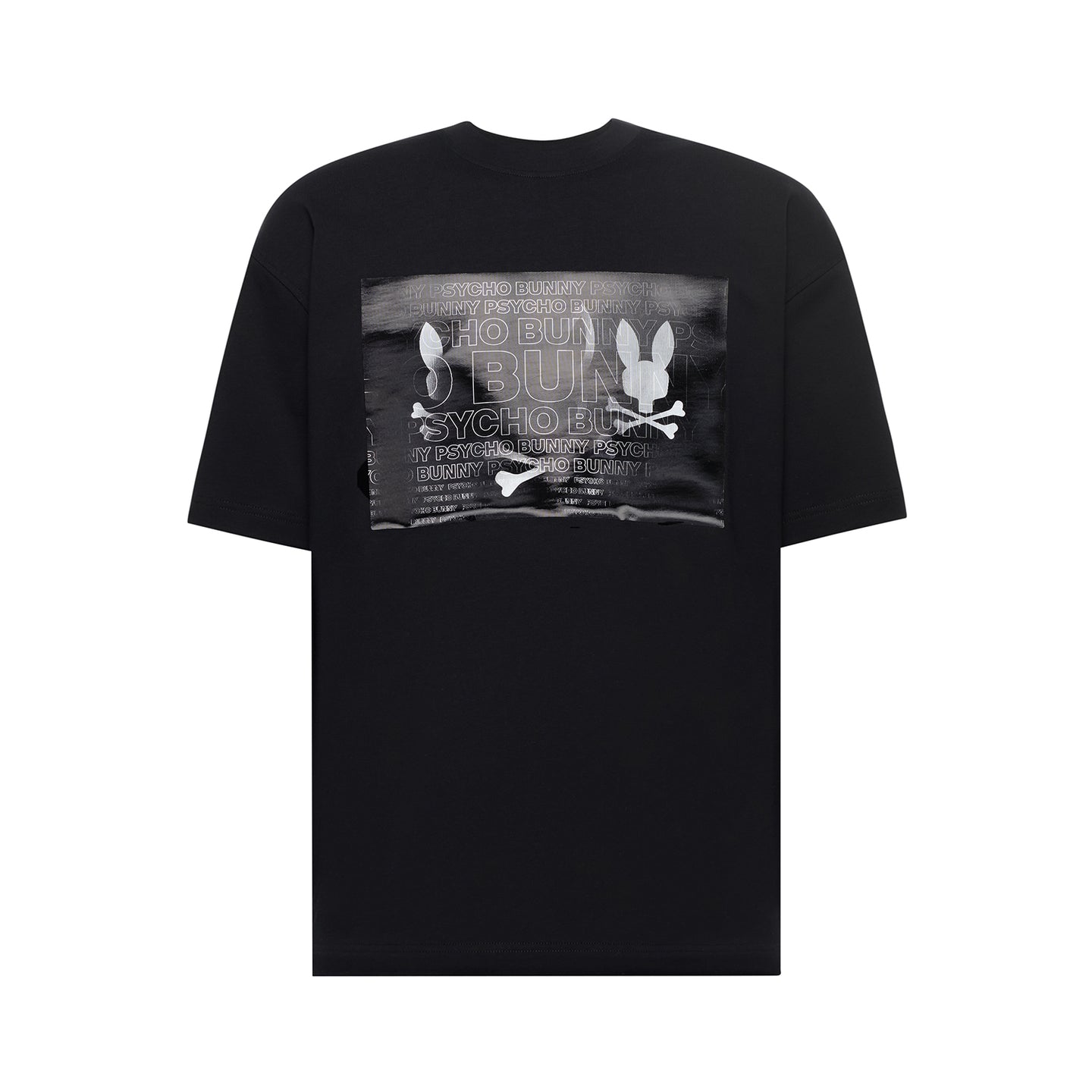 Psycho Bunny jarvis relaxed fit graphic tee black