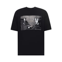 Psycho Bunny jarvis relaxed fit graphic tee black