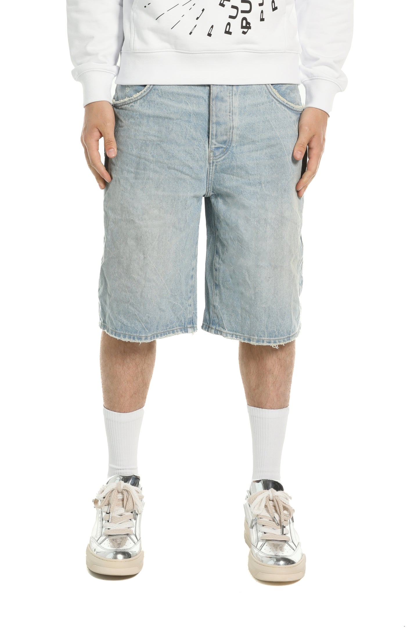 Purple Brand Vintage Dust Bowl Shorts