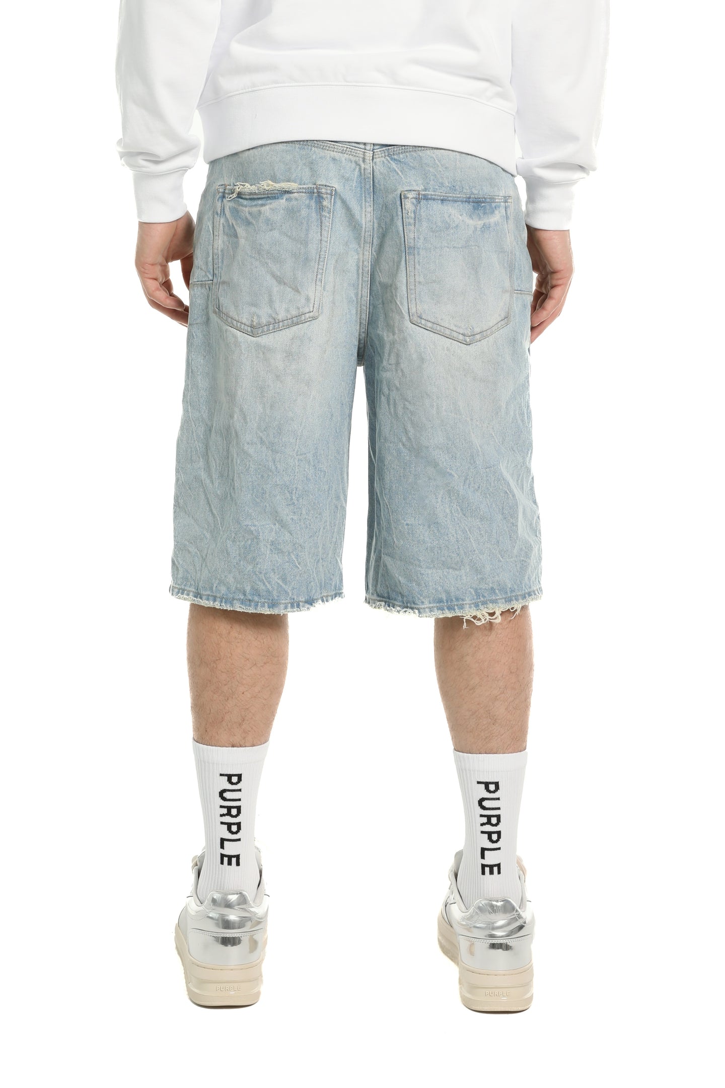 Purple Brand Vintage Dust Bowl Shorts