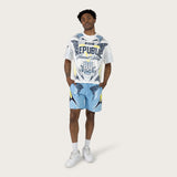 Smoke Rise Republic Wind Breaker Shorts Boy Blue