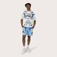 Smoke Rise Republic Wind Breaker Shorts Boy Blue