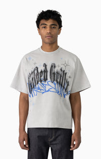 Smoke Rise Rhinestone Dystopia Tee Microchip