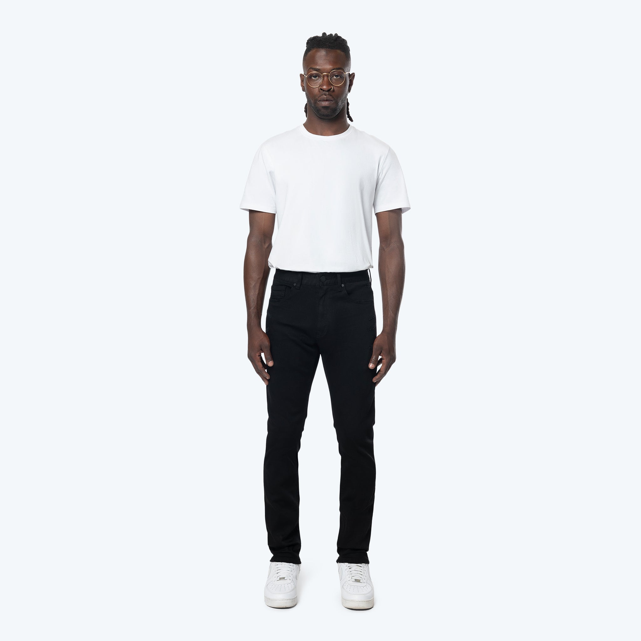 Smoke Rise Essential Clean Jean Jet Black