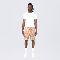 Smoke Rise Utility Cargo Shorts Amber Camo