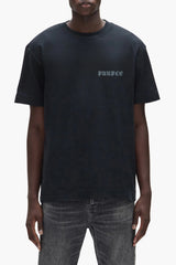 Purple Brand Textured Jersey Tee Black