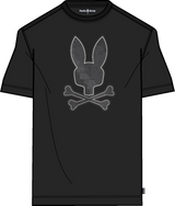 Psycho Bunny Olivier Graphic Tee Black