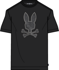 Psycho Bunny Olivier Graphic Tee Black