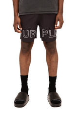 Purple Brand All Round Shorts Black