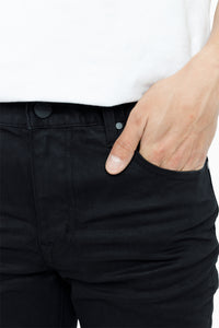 Smoke Rise Essential Dry Effect Washed Jeans Jet Black