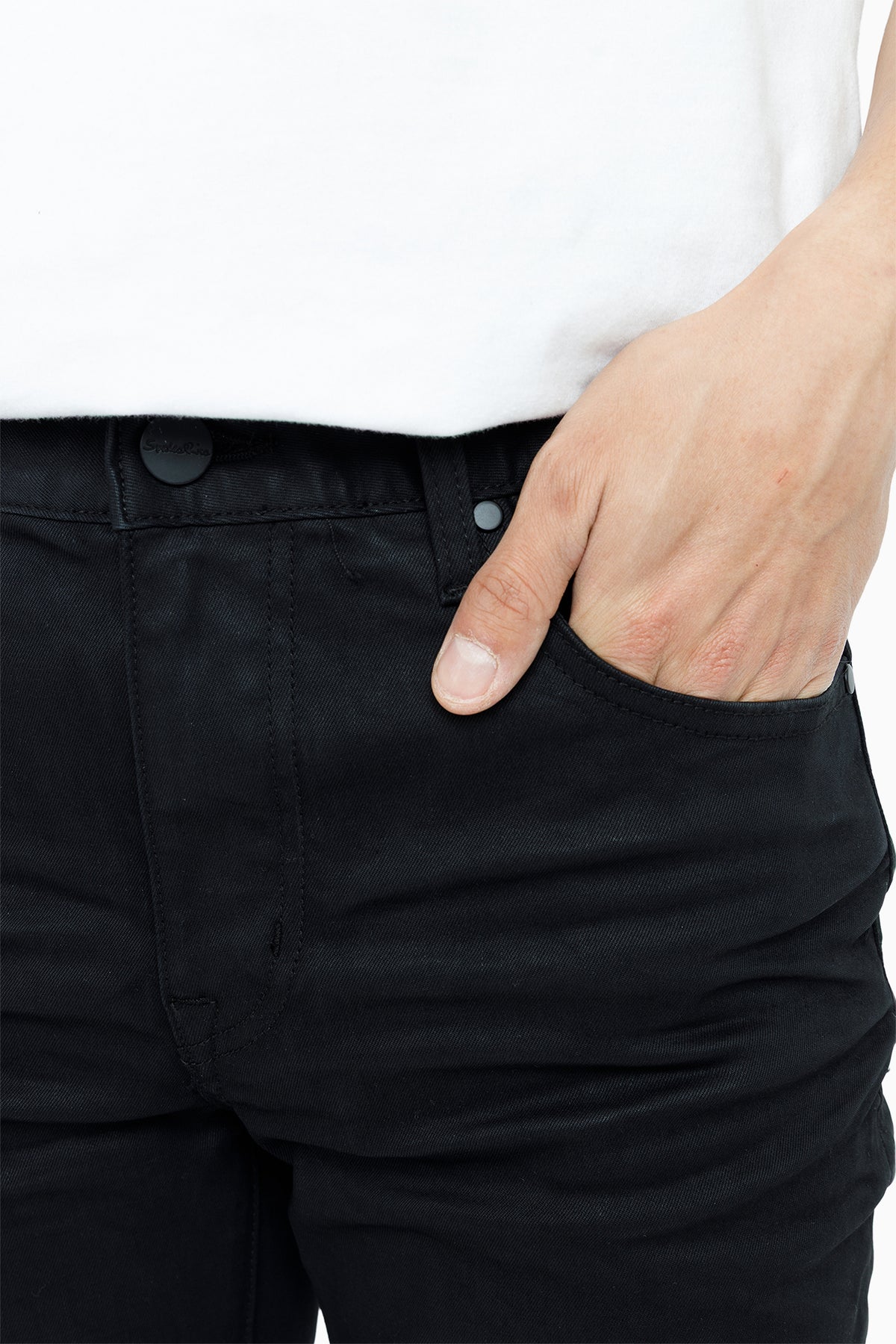 Smoke Rise Essential Dry Effect Washed Jeans Jet Black