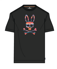 Psycho Bunny Rapheal Graphic Tee Black