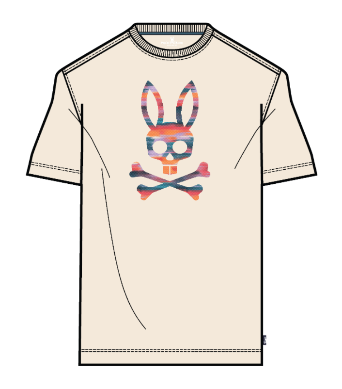 Psycho Bunny Rapheal Graphic Tee Pristine
