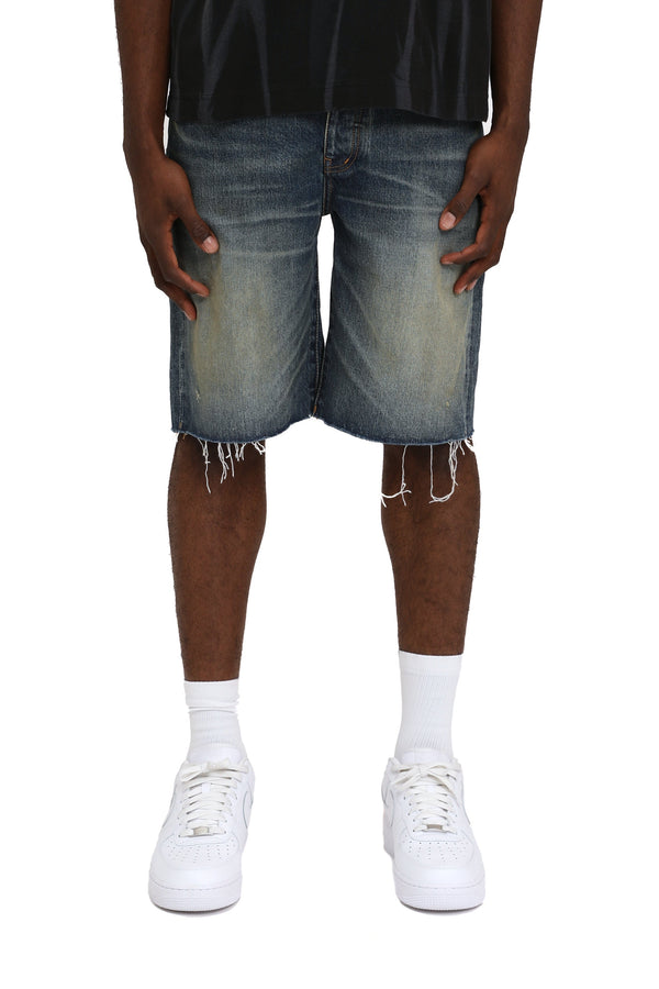 Purple brand Worn Vintage Shorts mid indigo
