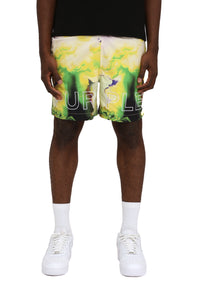 Purple brand Force Majeure all round shorts multi