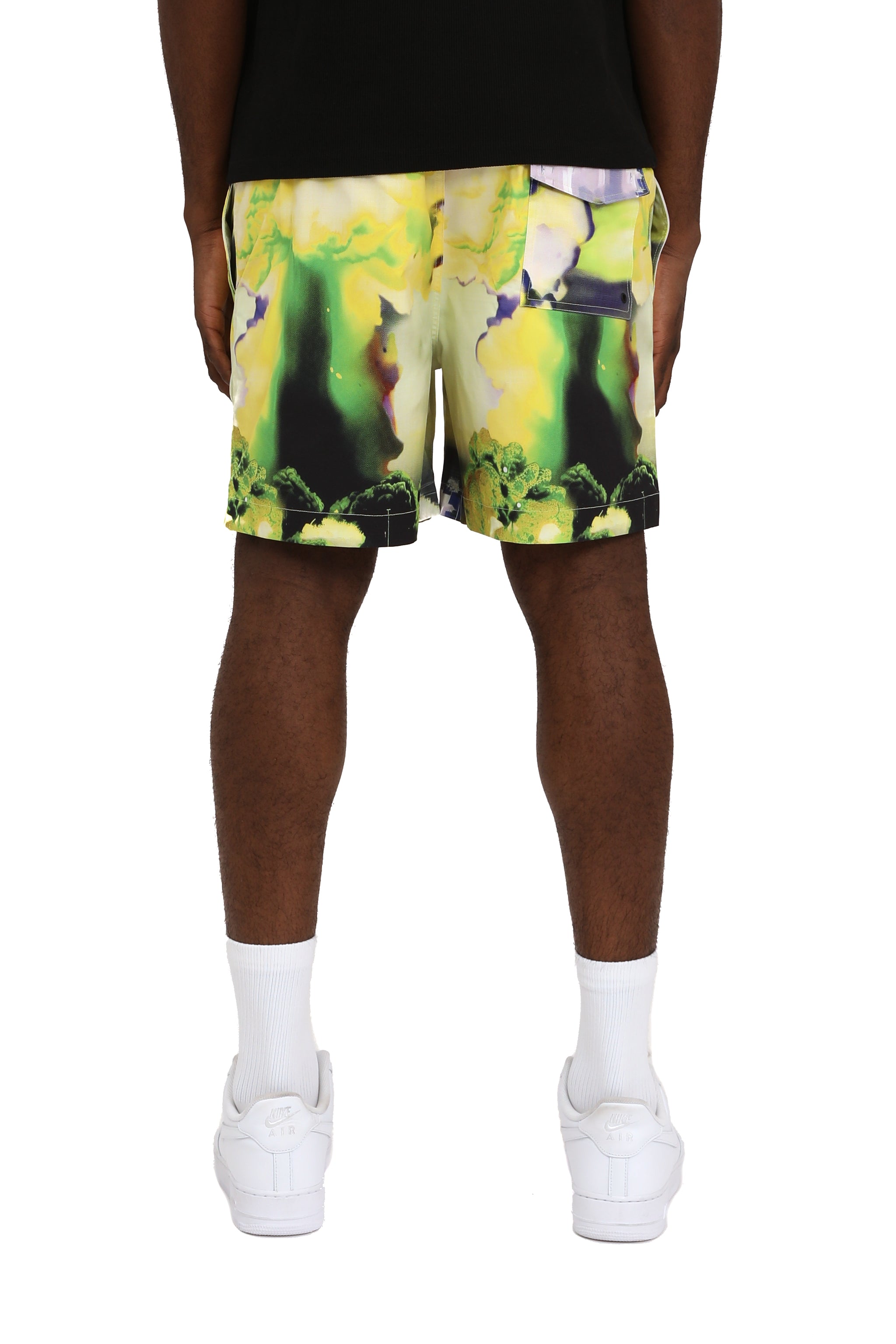 Purple brand Force Majeure all round shorts multi