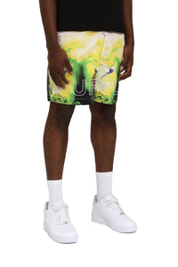 Purple brand Force Majeure all round shorts multi