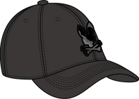 Psycho Bunny Olivier Baseball Cap Black