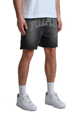 Purple Brand Mwt Fleece Shorts Black